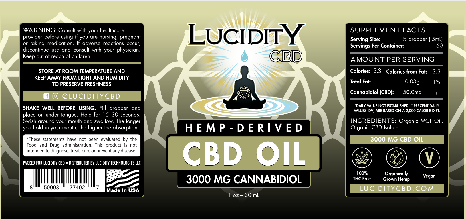 CBD Oil (3000 mg) - Image 3