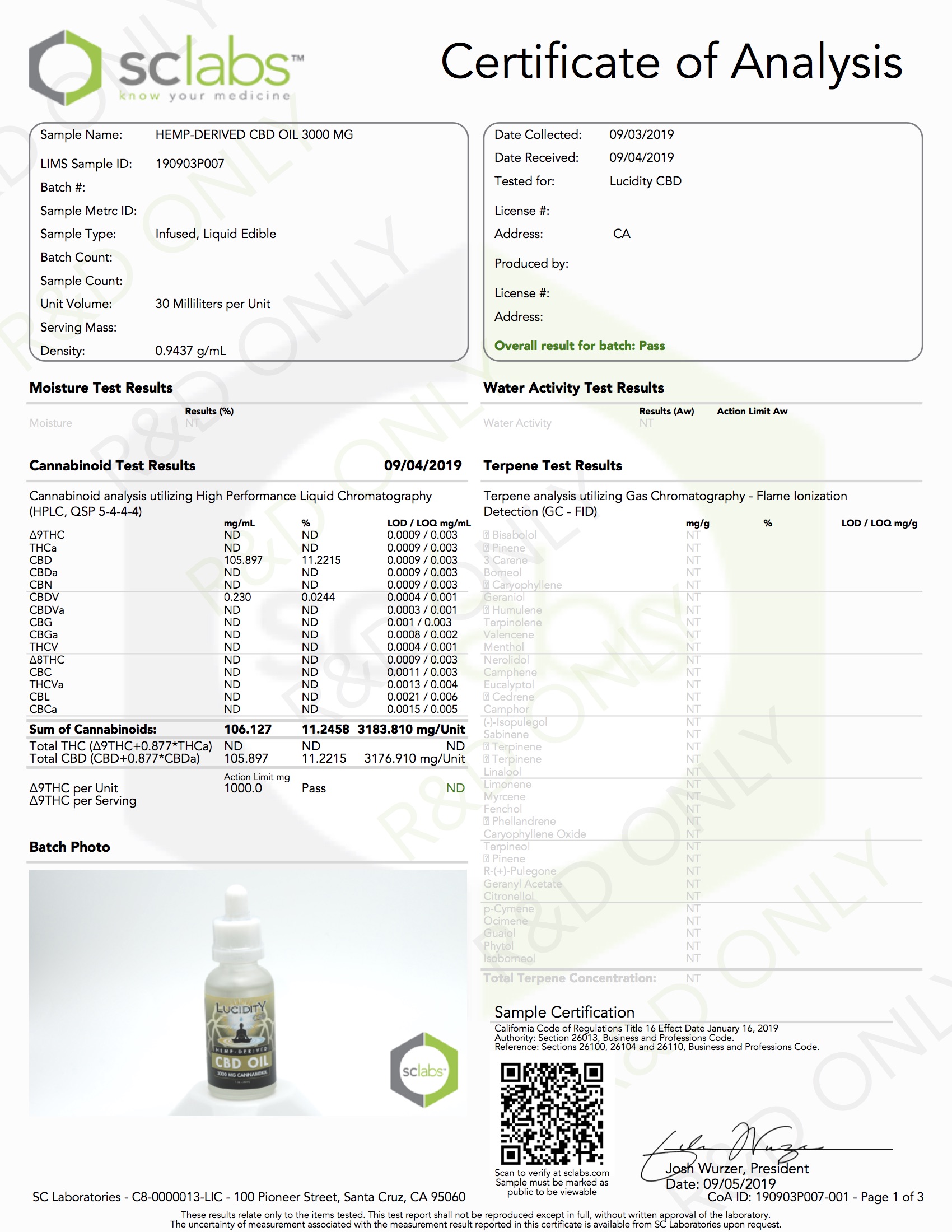 CBD Oil (3000 mg) - Image 4