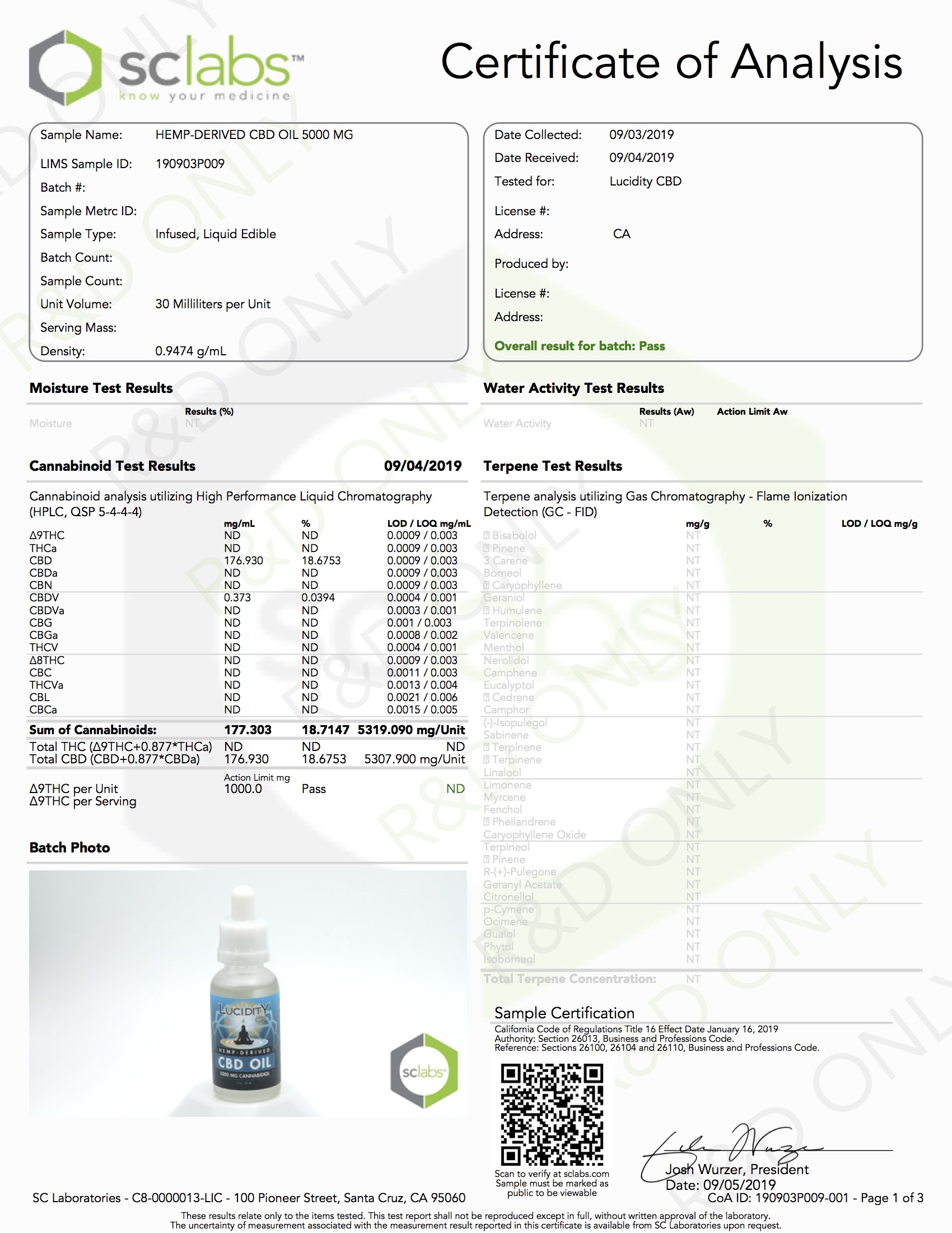 CBD Oil (5000 mg) - Image 4
