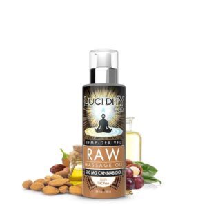 CBD Massage Oil Raw (500 mg or 1000 mg)