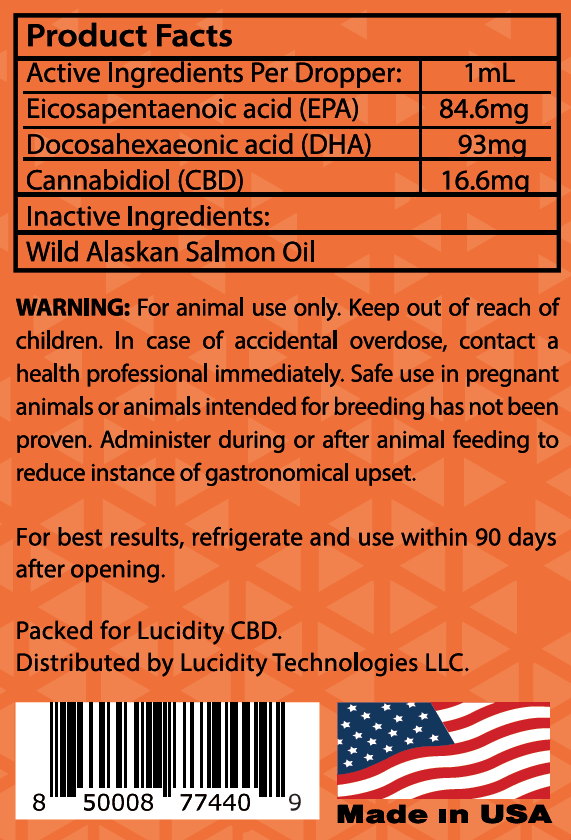 CBD Salmon Oil for Pets (1000 mg) - Image 2