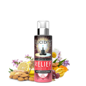 CBD Massage Oil Relief (500 mg or 1000 mg)