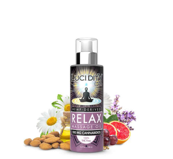 Relax CBD Massage OIl